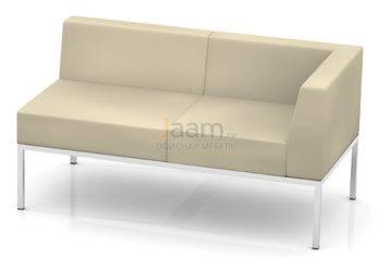 Офисный диван кожаный M3-2VD/2DV